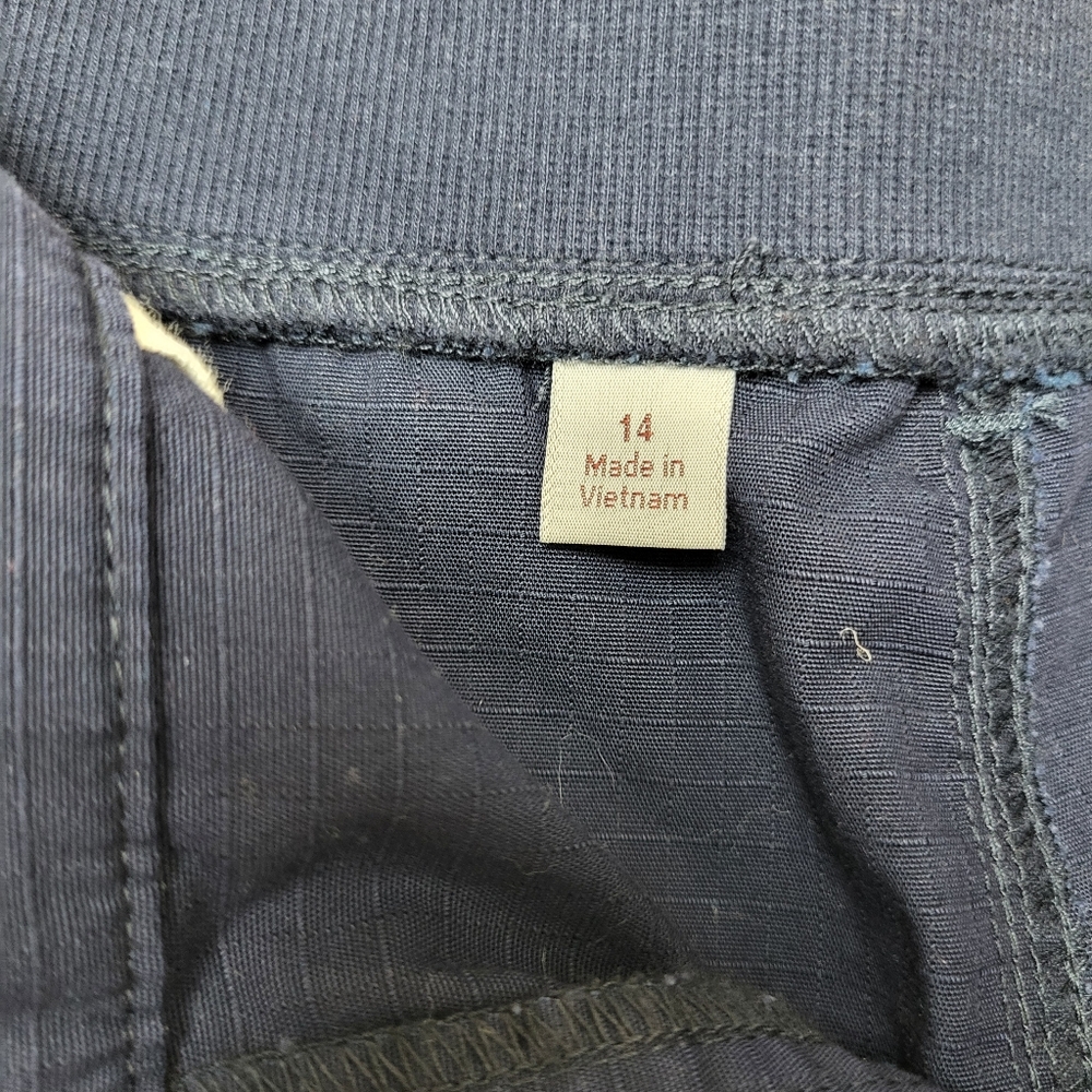 Carhart Force Original Fit Work Short Navy Blue Cuffed Women's‎ Size 14 - Picture 6 of 11